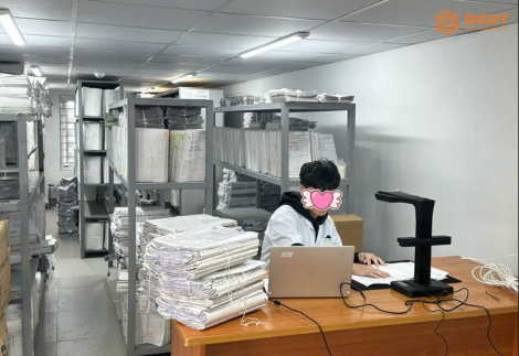 máy scan số hoá hồ sơ bệnh án ET18 Pro 