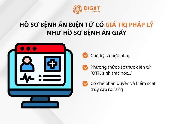 Số hoá hồ sơ bệnh án điện tử 