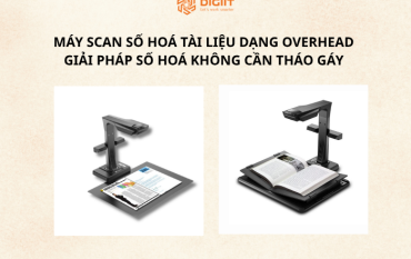 máy scan số hoá tài liệu dạng overhead