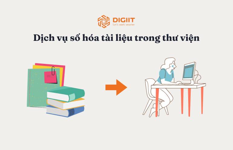 Dịch vụ số hóa tài liệu trong thư viện